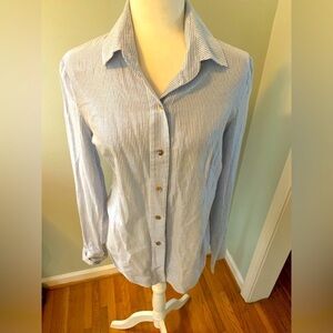 Charles Nolan designer cotton blend shirt, size M